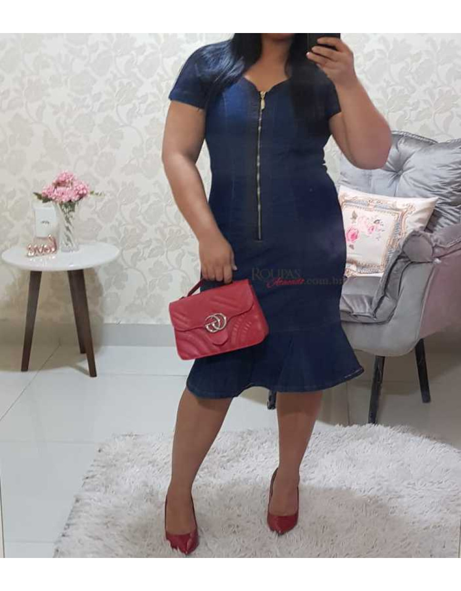 Vestido Jeans Evangelico