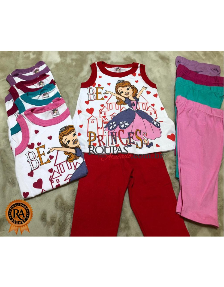 Conjunto legue infantil feminino 