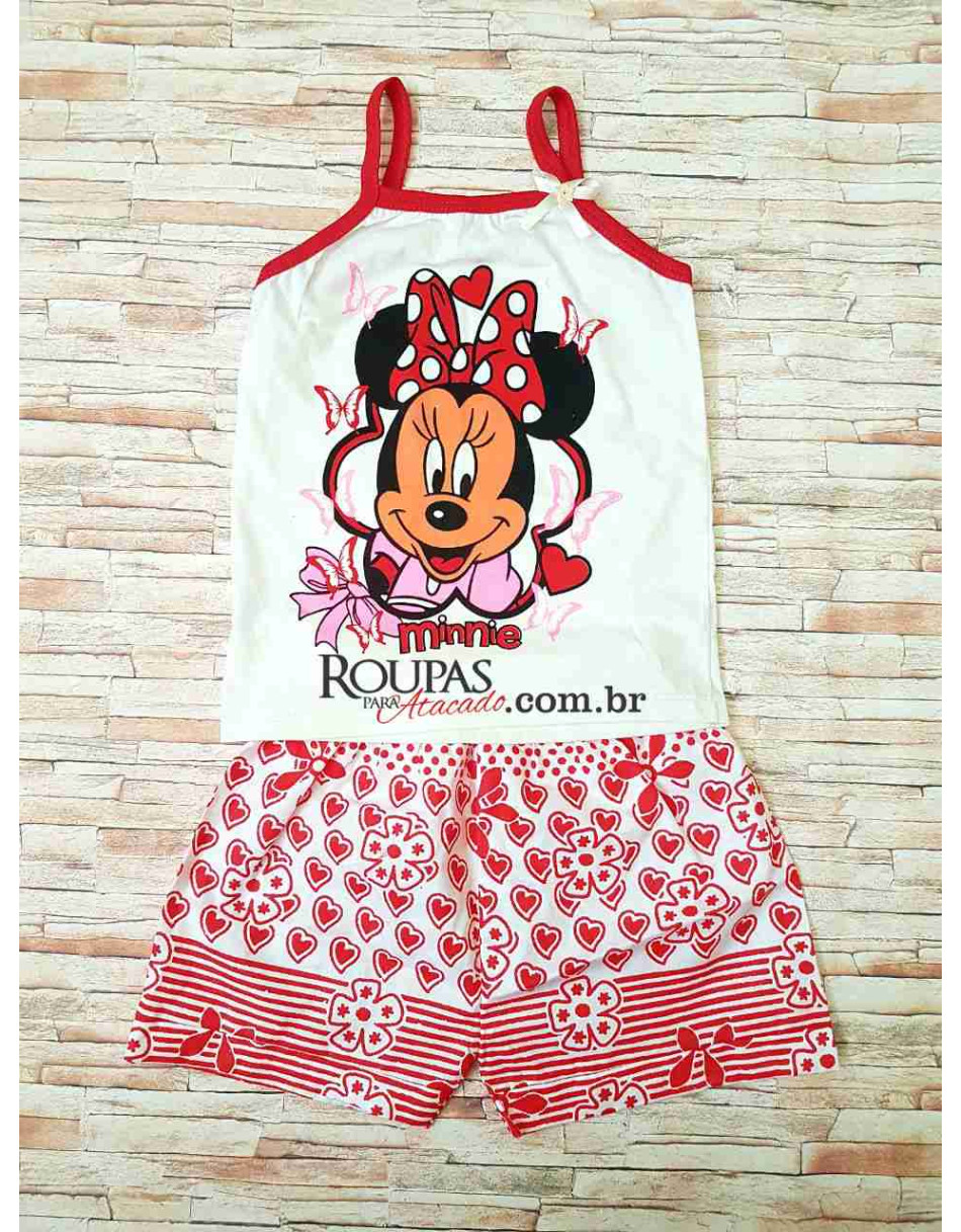 Conjunto infantil feminino Alcinha