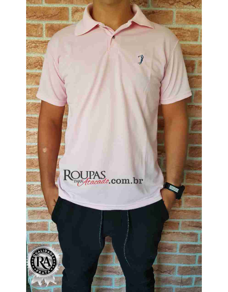 Camisa Gola Polo Piquet Masculina Adulta