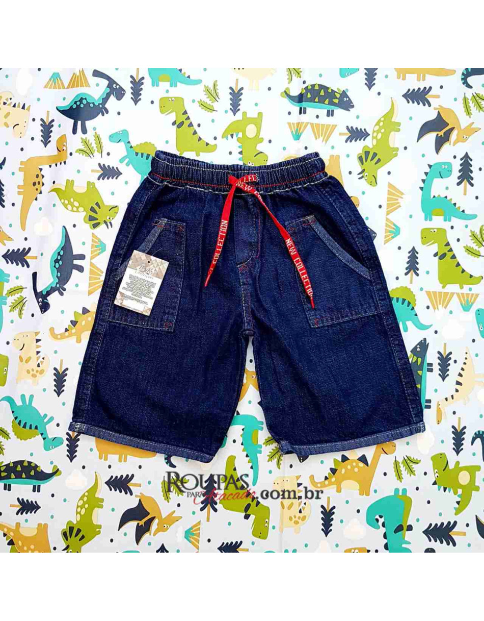 Bermuda Jeans Infantil masculina