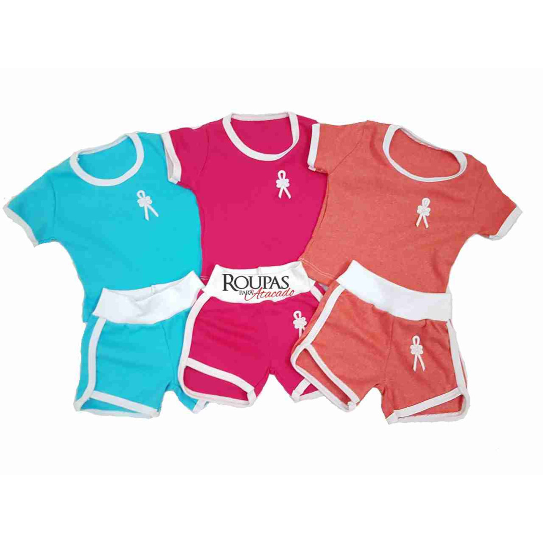 Conjunto Para Bebe com manga