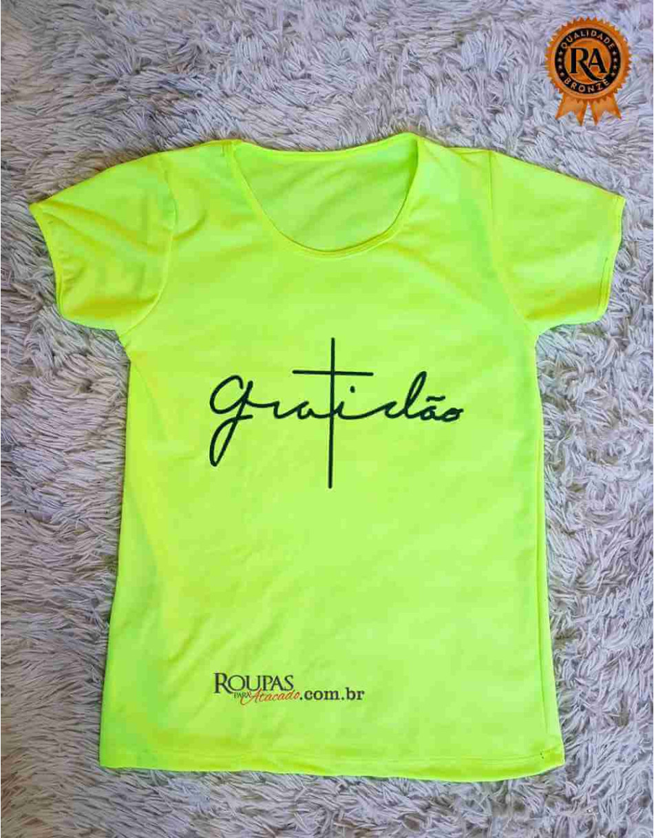 Blusa Neon Feminina Adulta