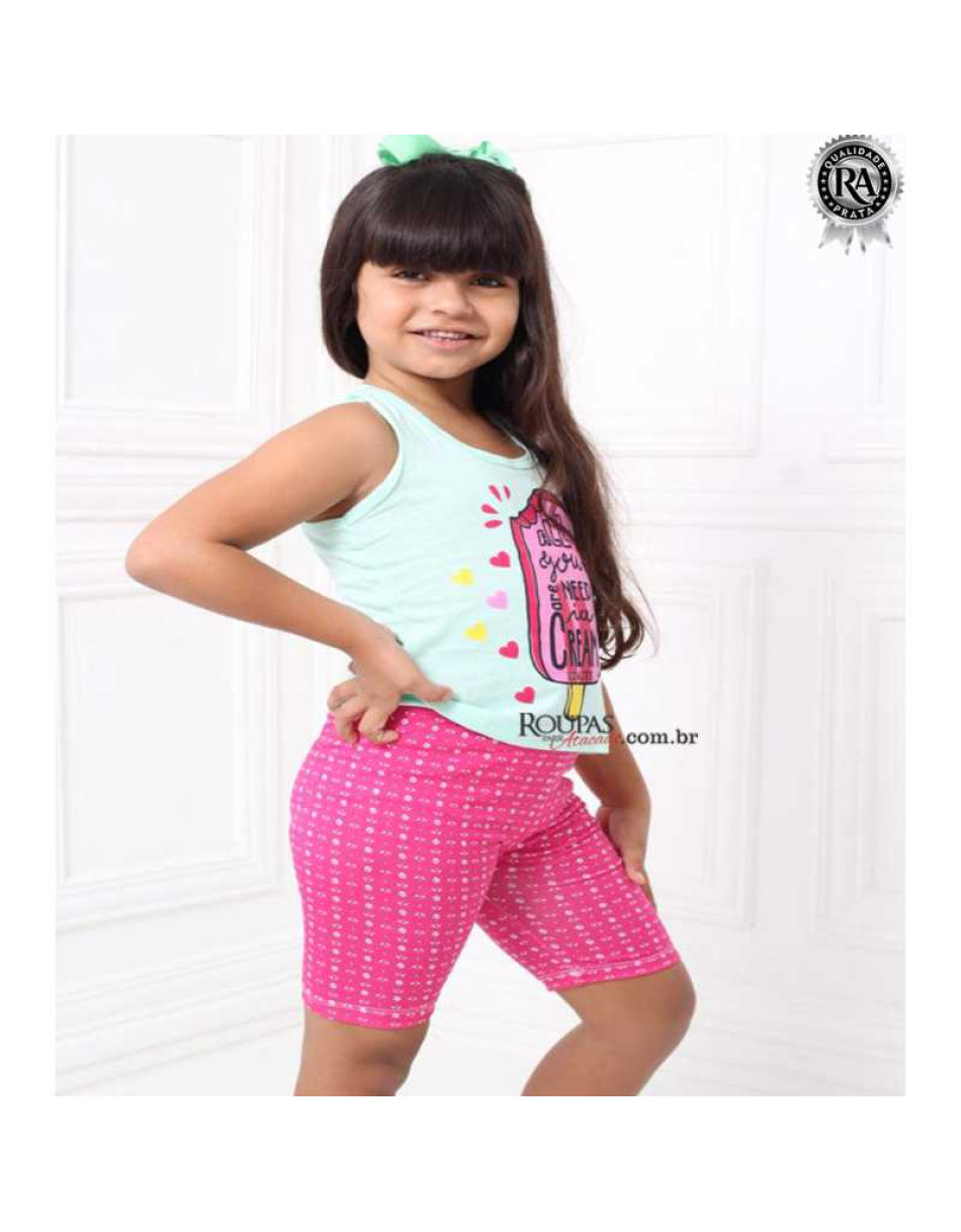 Conjunto Infantil Blusa e Legging