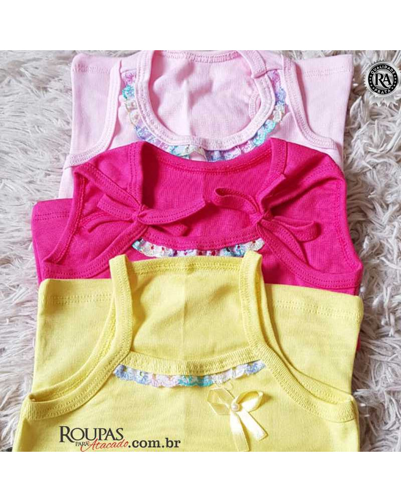 Blusa infantil Feminina Lisa