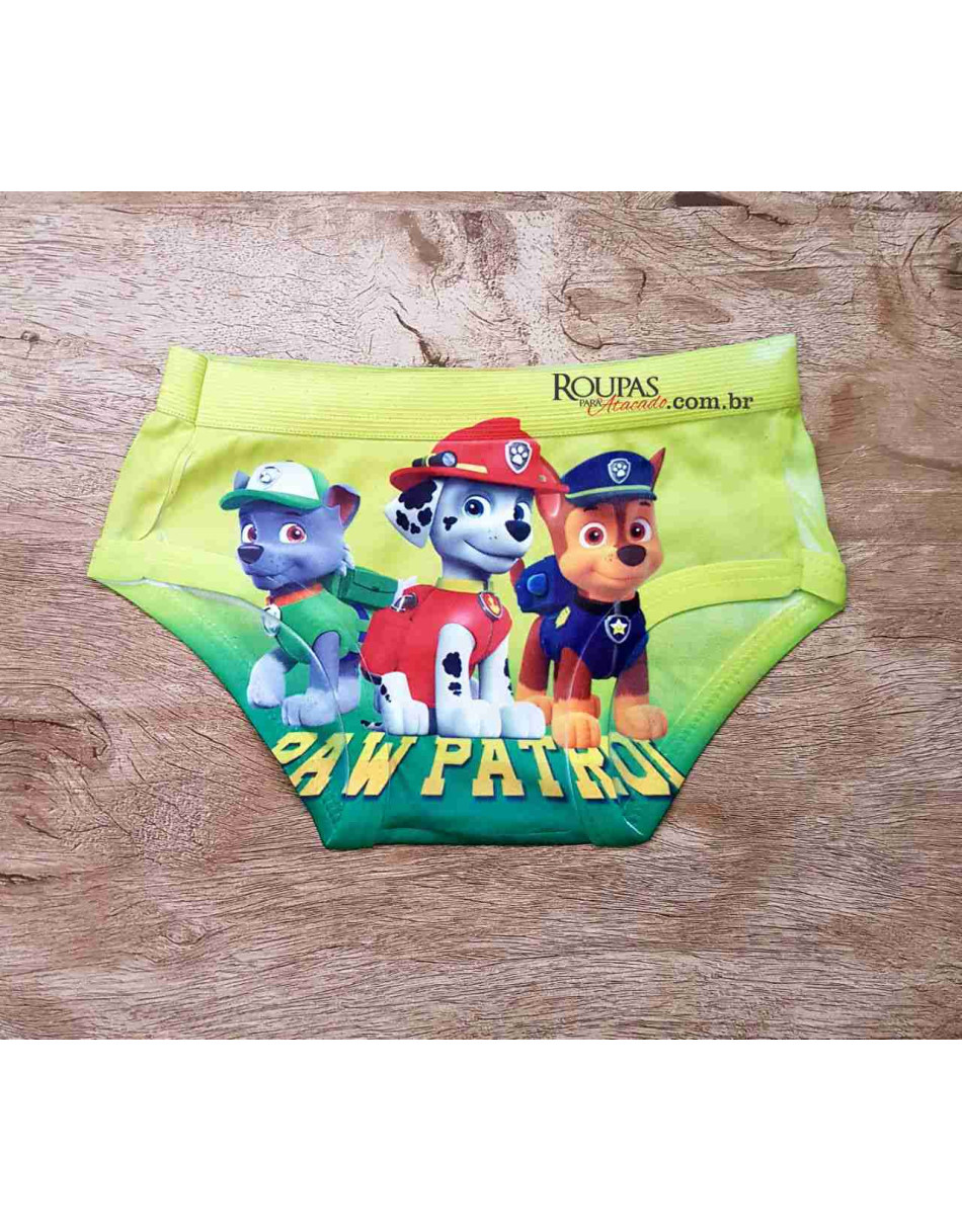 Cueca infantil Sublimada Personagens 