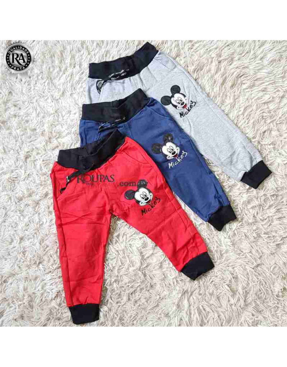 Calça Moletom Infantil Masculina