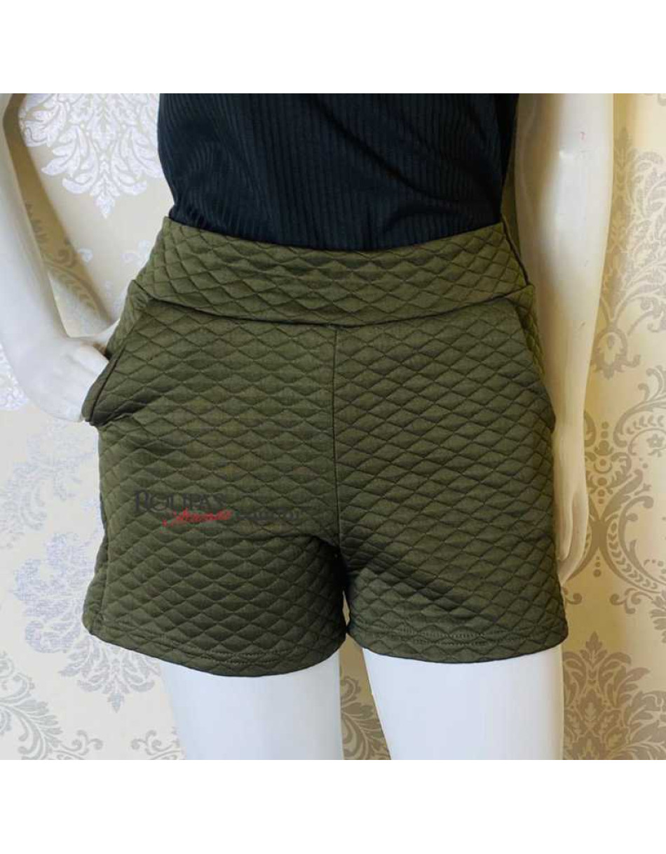 Short Feminino Matelassê Vários Modelos 