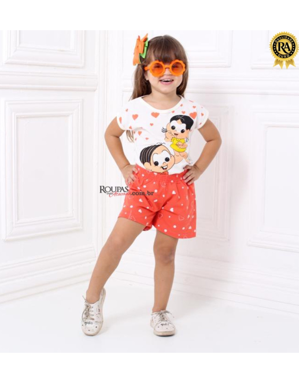 Conjunto Infantil Feminino Jeitinho