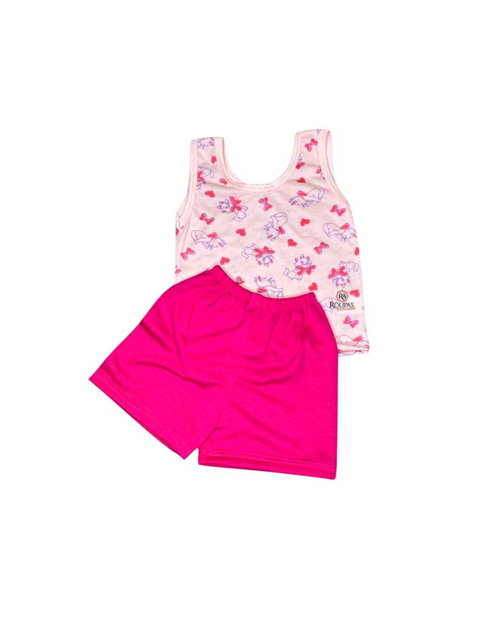 Pijama para Bebe Regata e Shortinho