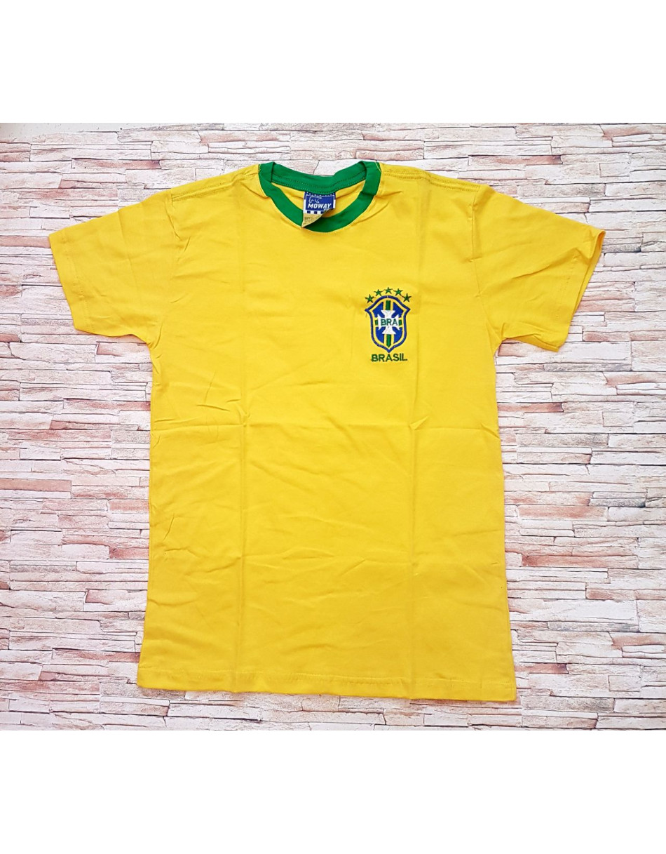 Camisa Brasil Masculina Adulta