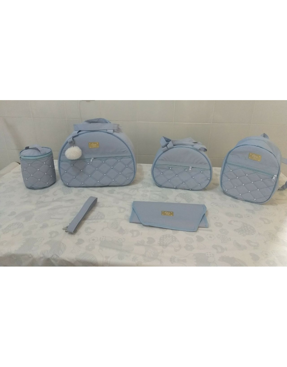 Kit Bolsas Maternidade 5 peças