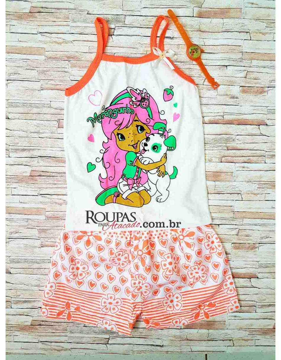 Conjunto infantil feminino Alcinha