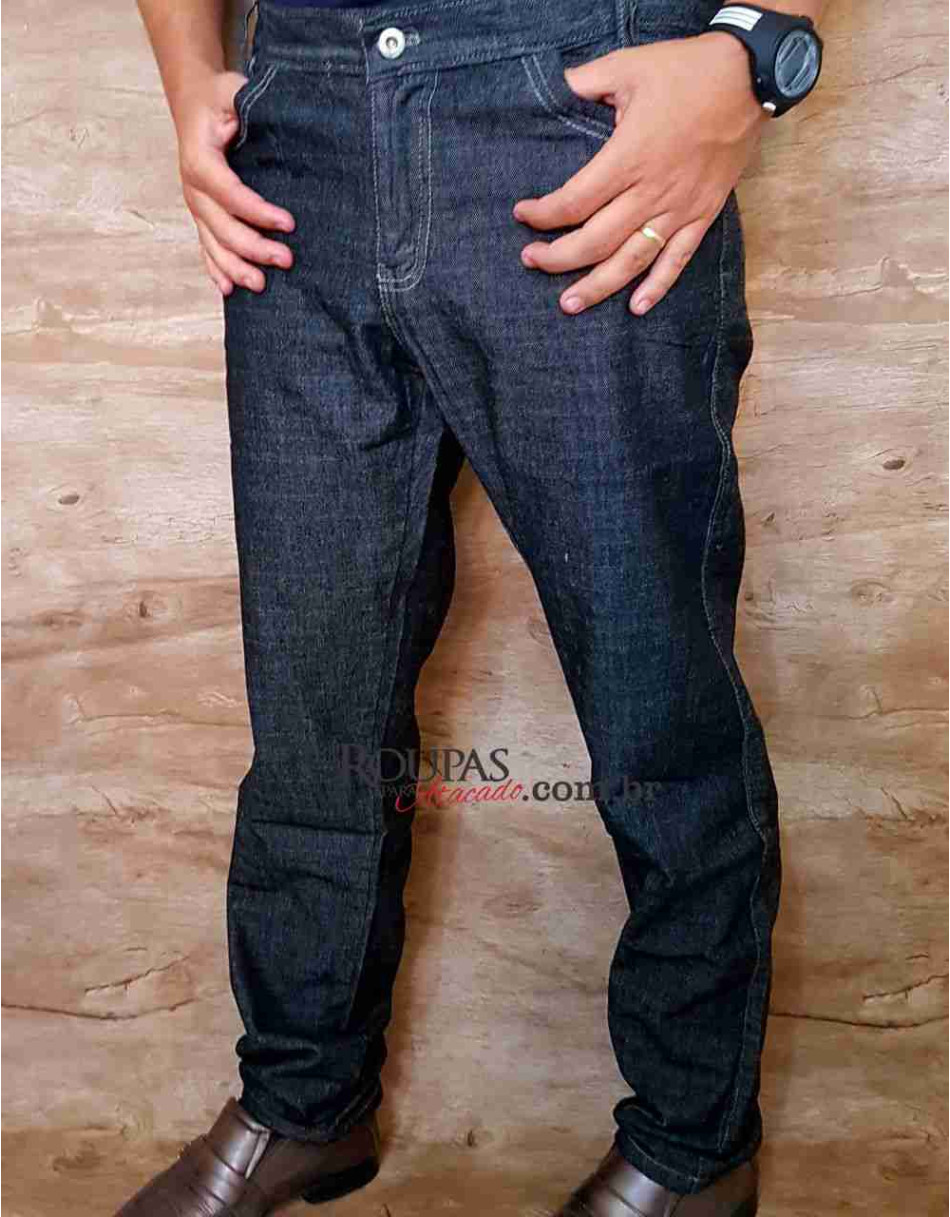 Calça Jeans Masculina Tradicional Basic