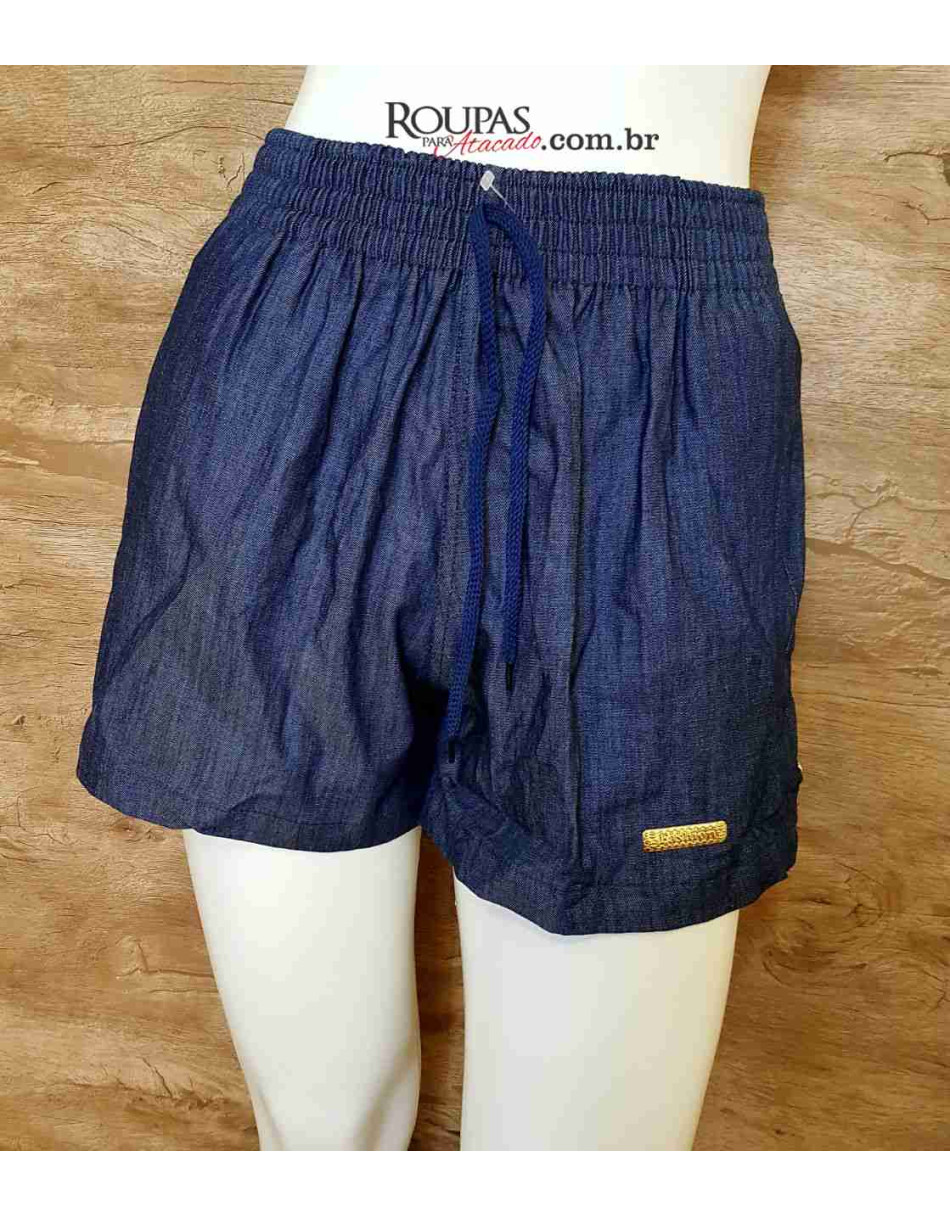 Short Jeans Curto Mescla