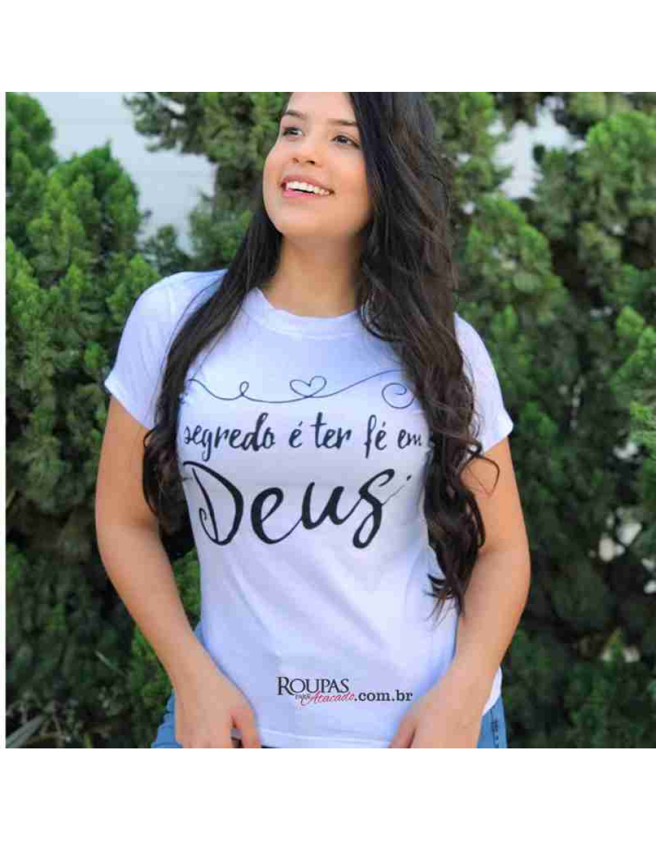 Blusa Com Frases Evangélicas