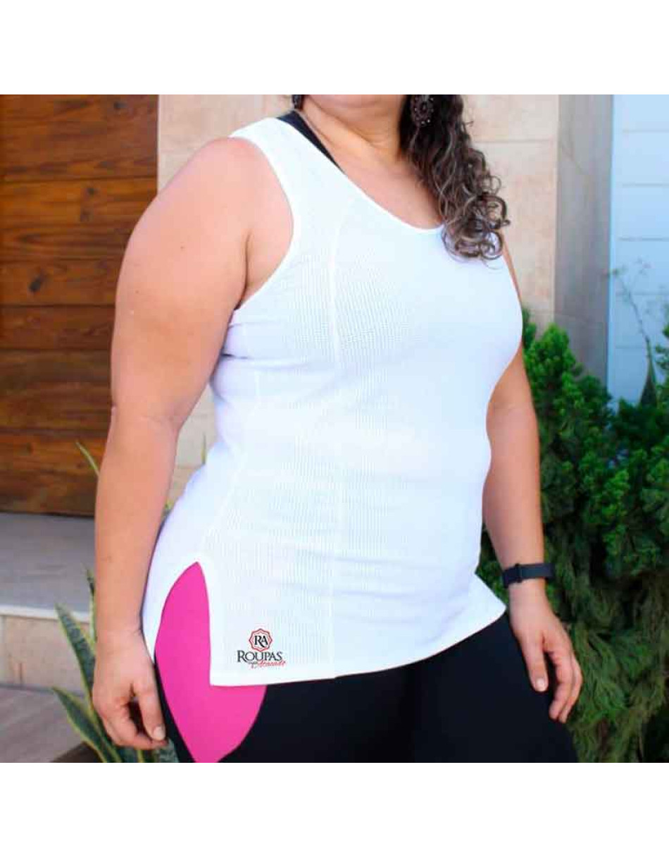 Blusa Fitness Drifit Plus Size