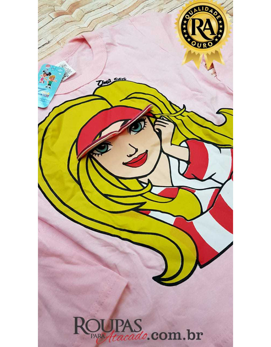 Blusa Manga Longa Estampa 3D