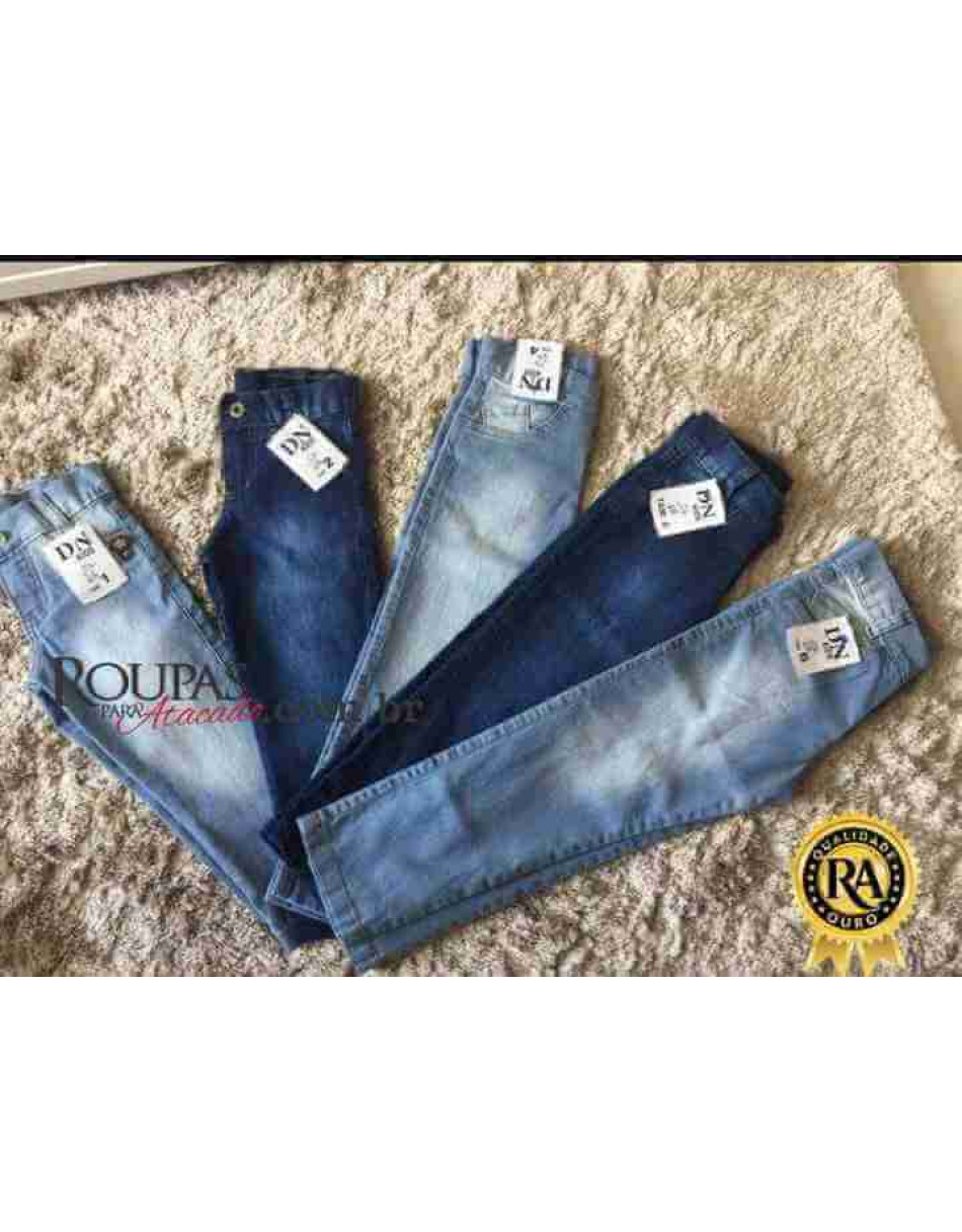 Calça Jeans Infantil Masculina 1 a 8 anos