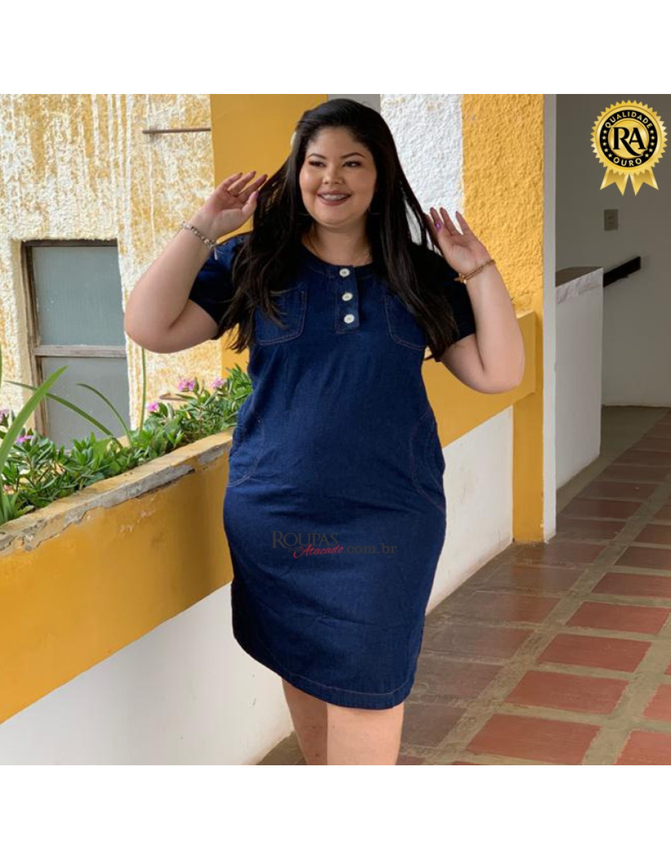 Vestido Jeans Evangelico