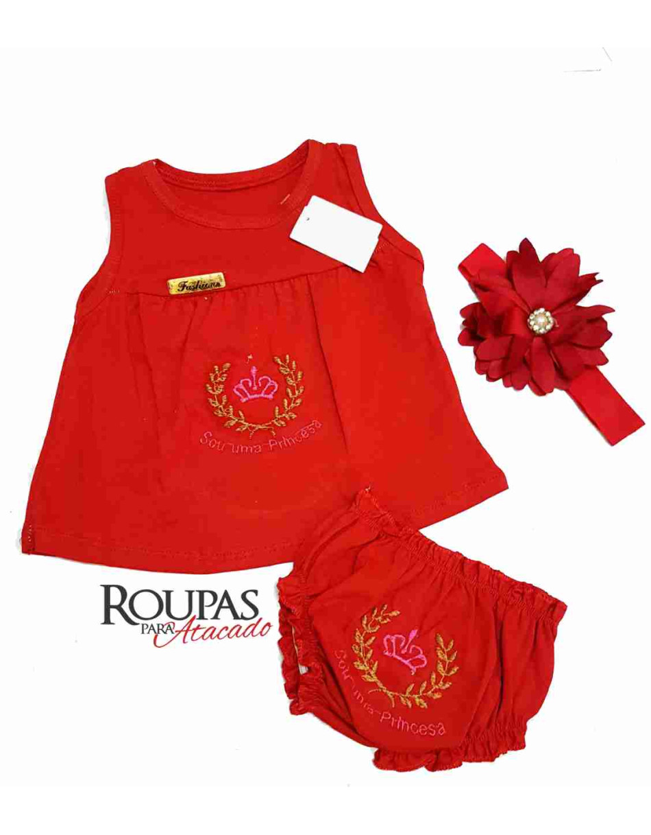 Vestidos, conjuntos e bodys infantis feminino