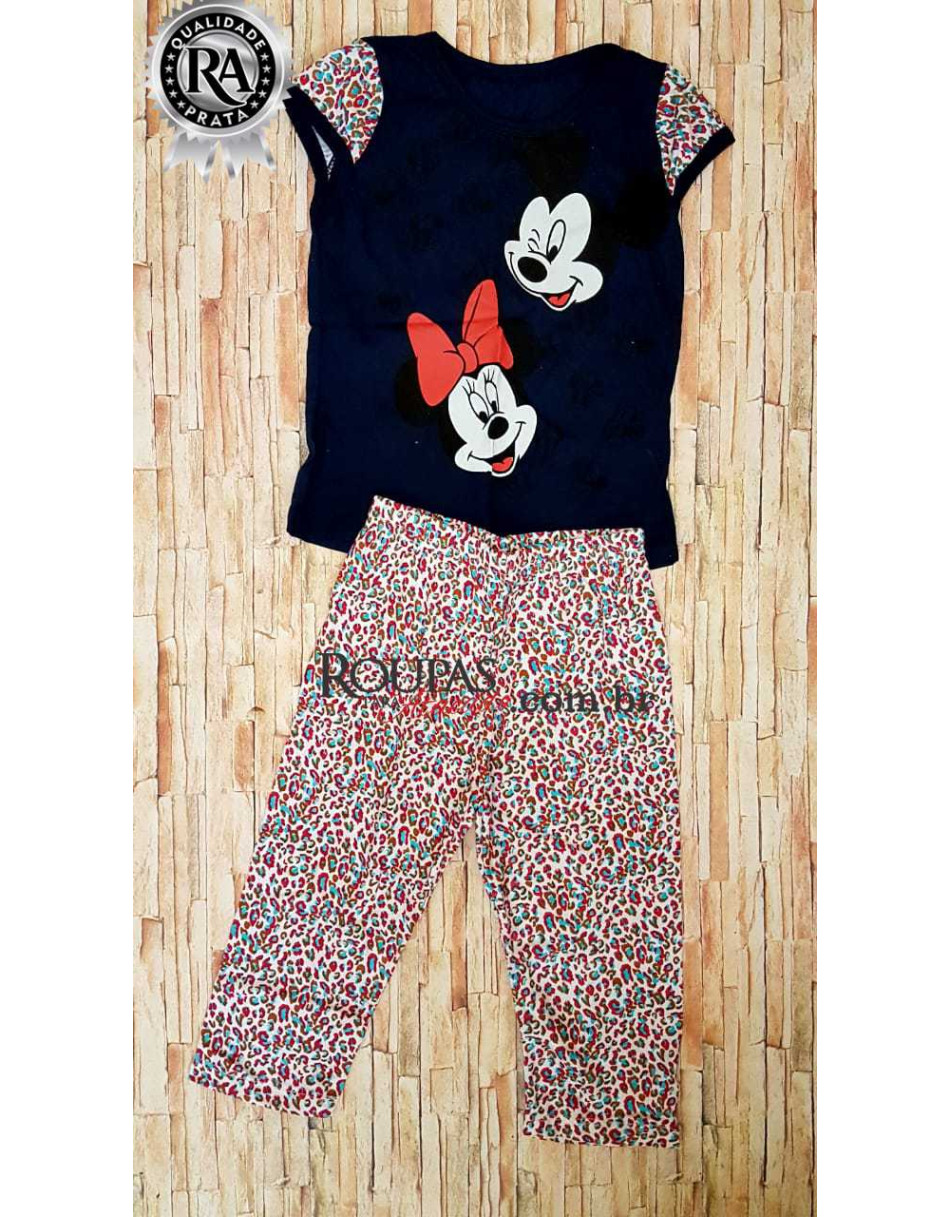 Conjunto Infantil Blusa e Legging