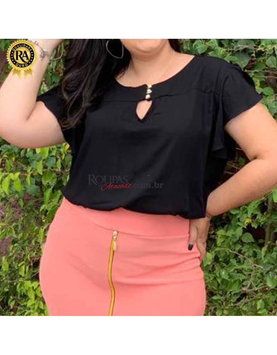 Blusa Crepe Evangélica G