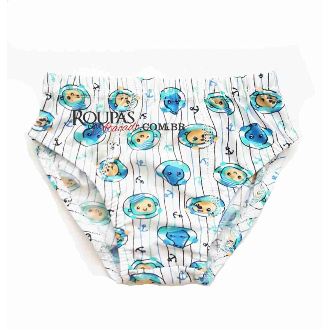 Cueca infantil Malha Fria P M G