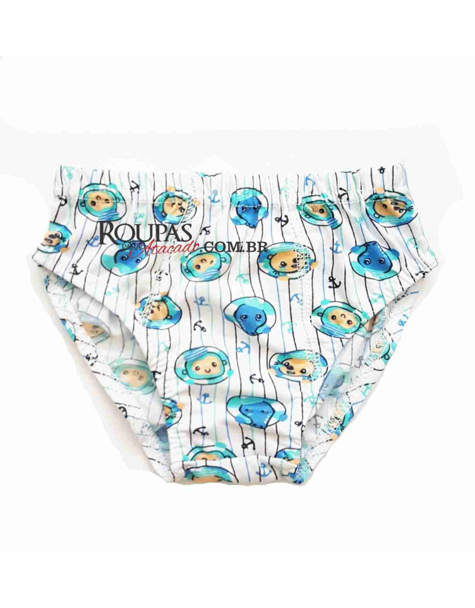 Cueca infantil Malha Fria P M G