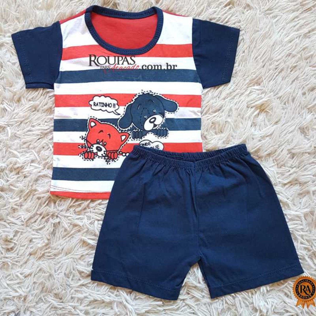 Conjunto Neny Baby Masculino