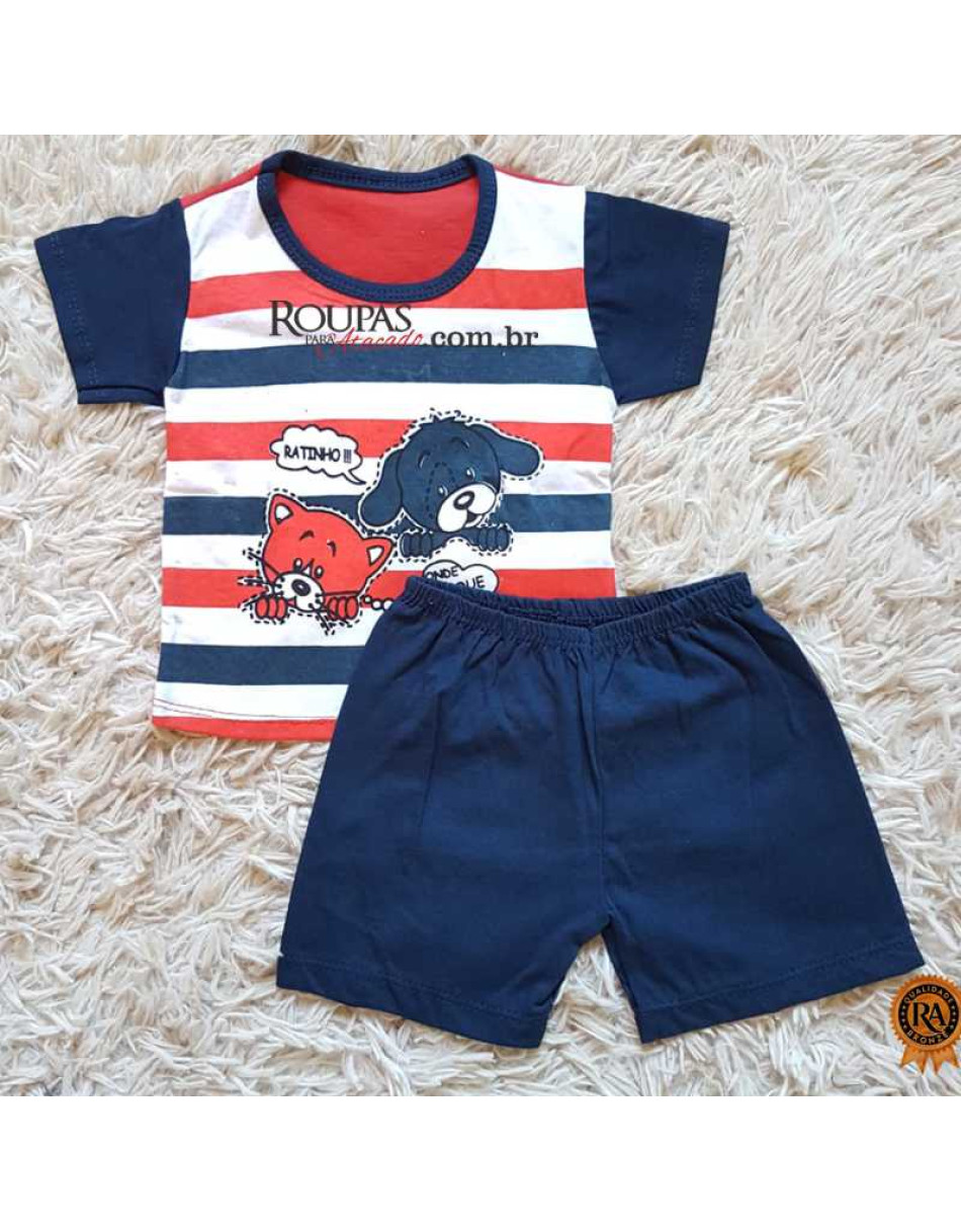 Conjunto Neny Baby Masculino