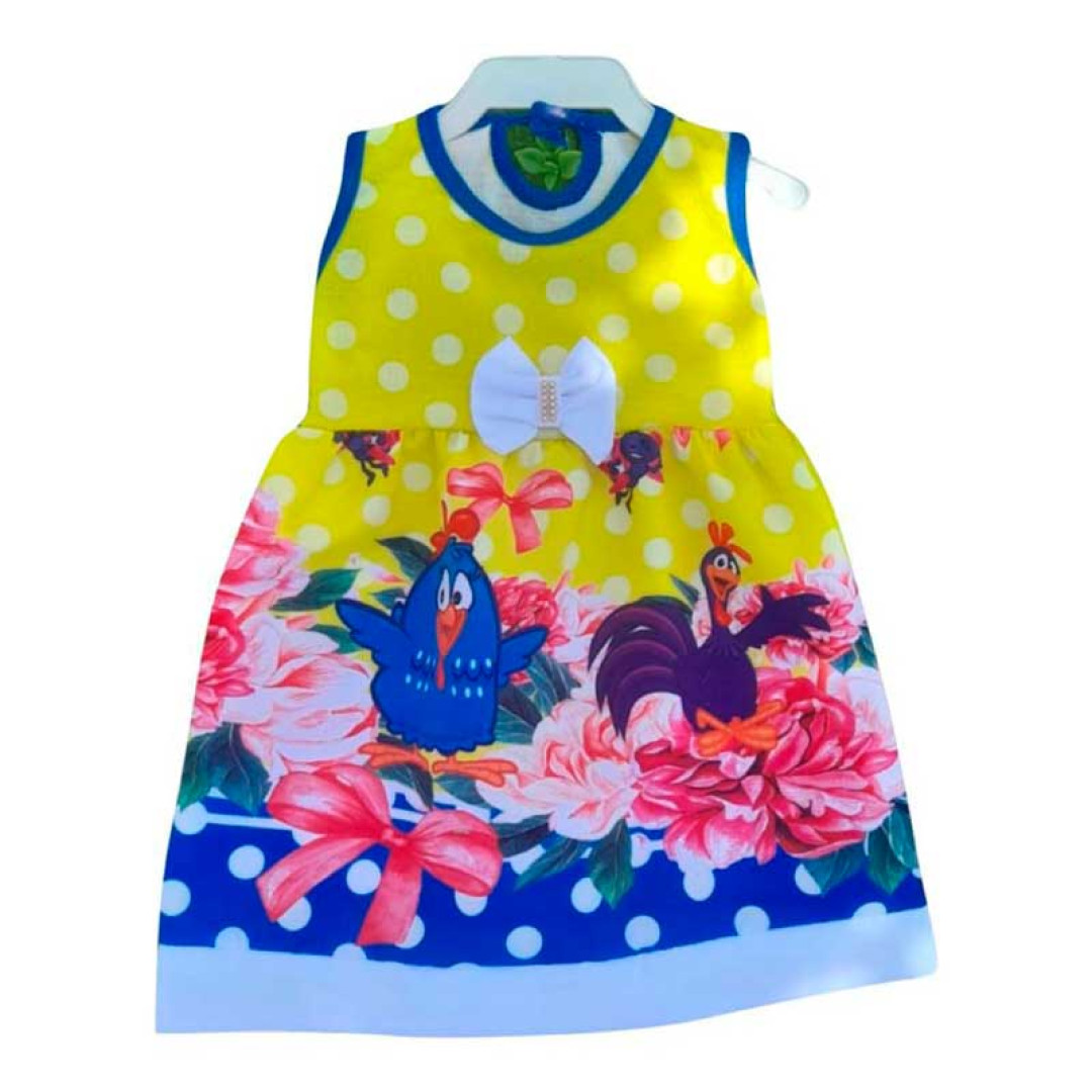 Vestido Bebe Cabidinho Personagens