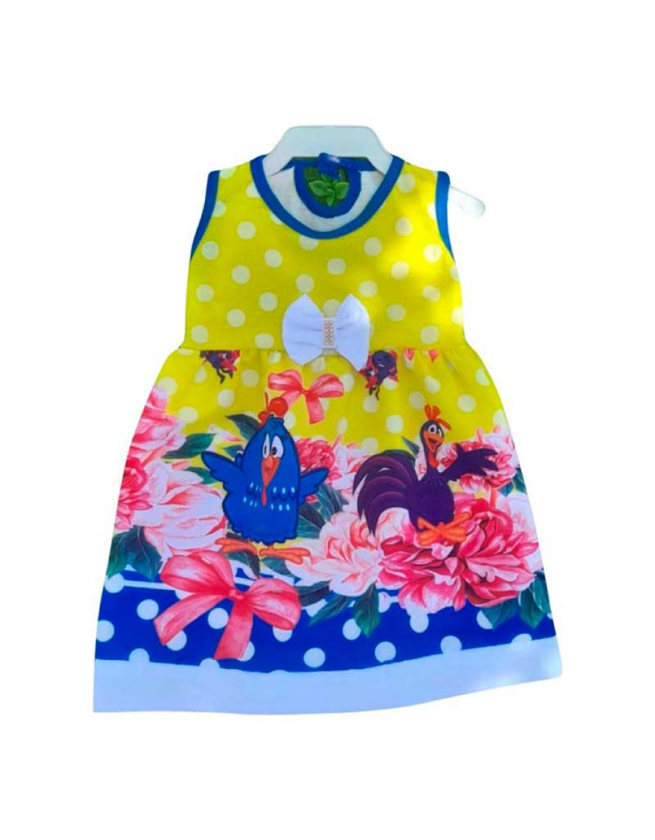 Vestido Bebe Cabidinho Personagens