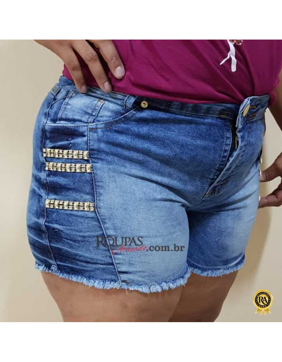 SHORT JEANS PLUS SIZE