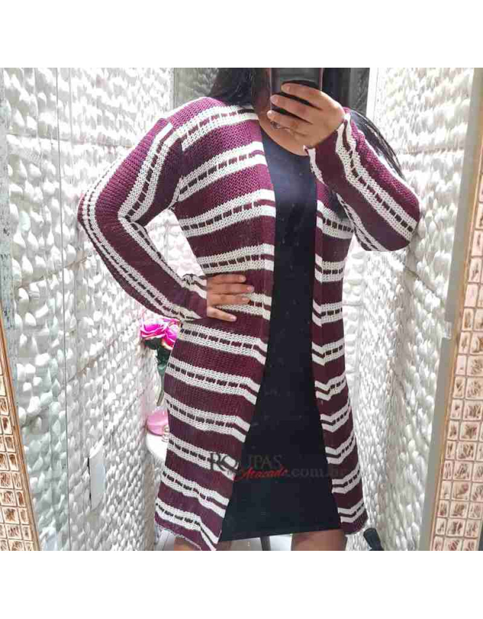 Cardigan Tricot Feminino 