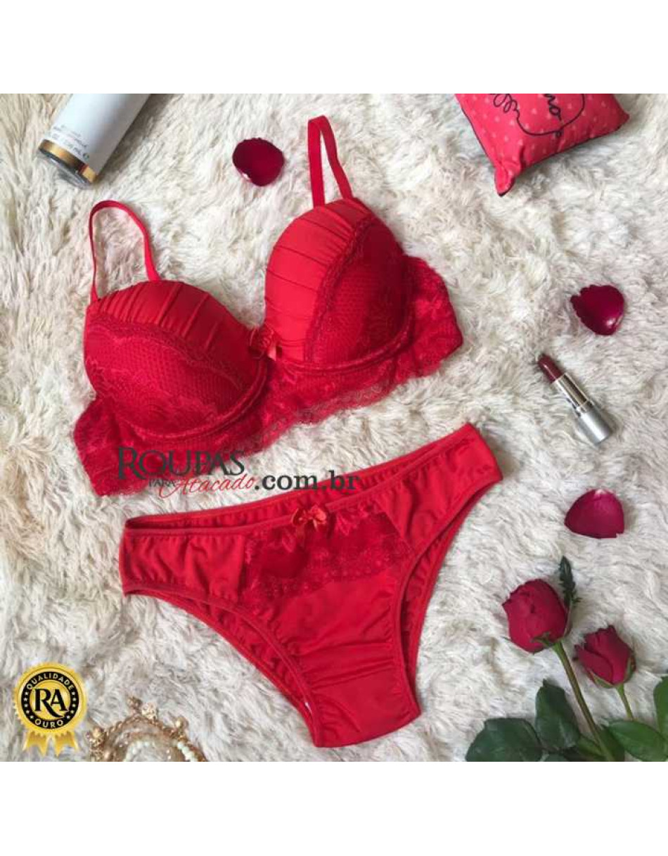 Conjunto Lingerie Safira Detalhes