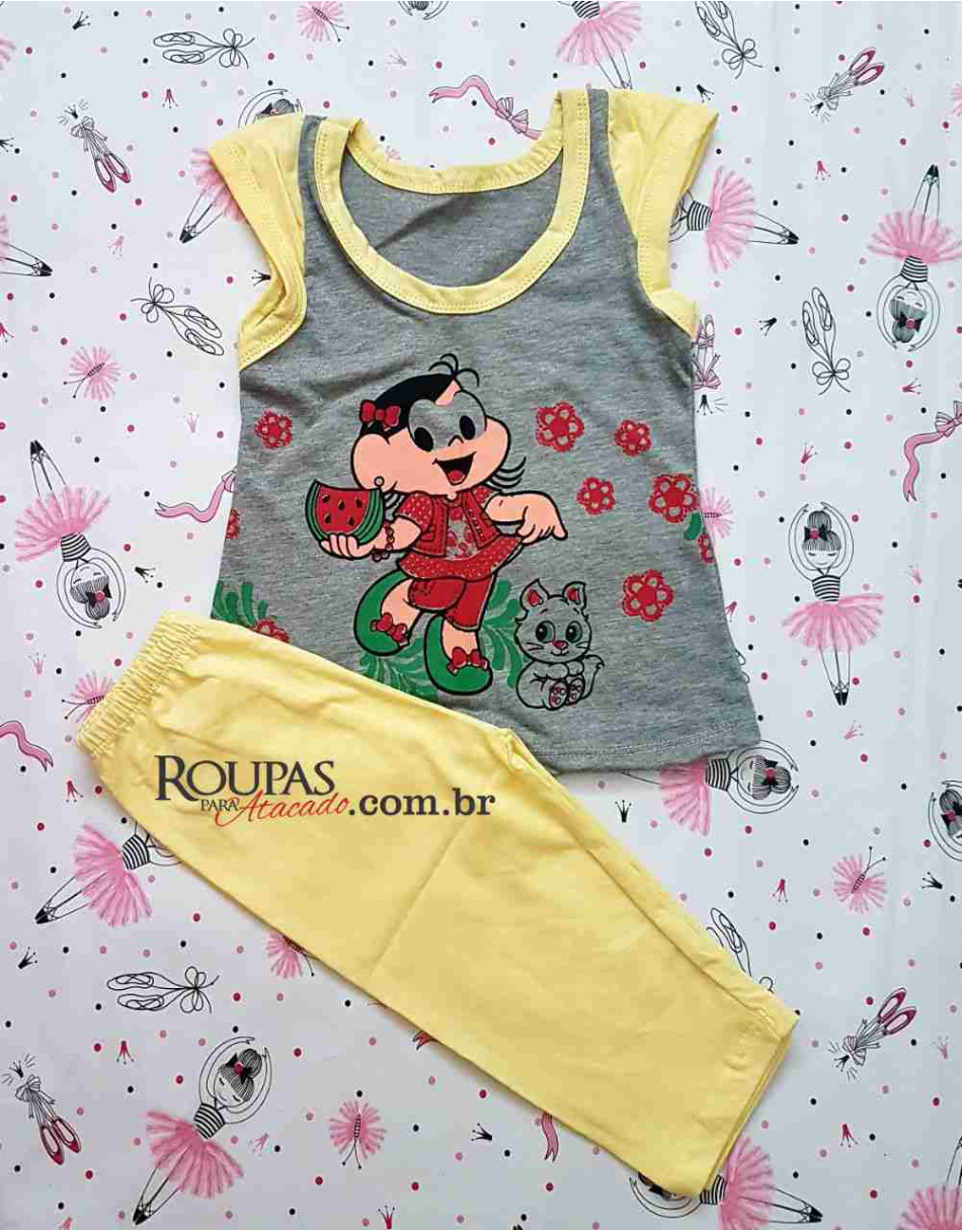 Conjunto legue infantil feminino 