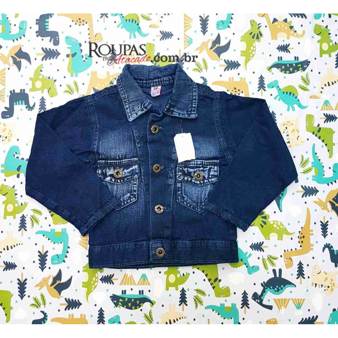 Jaqueta Jeans Infantil Masculina