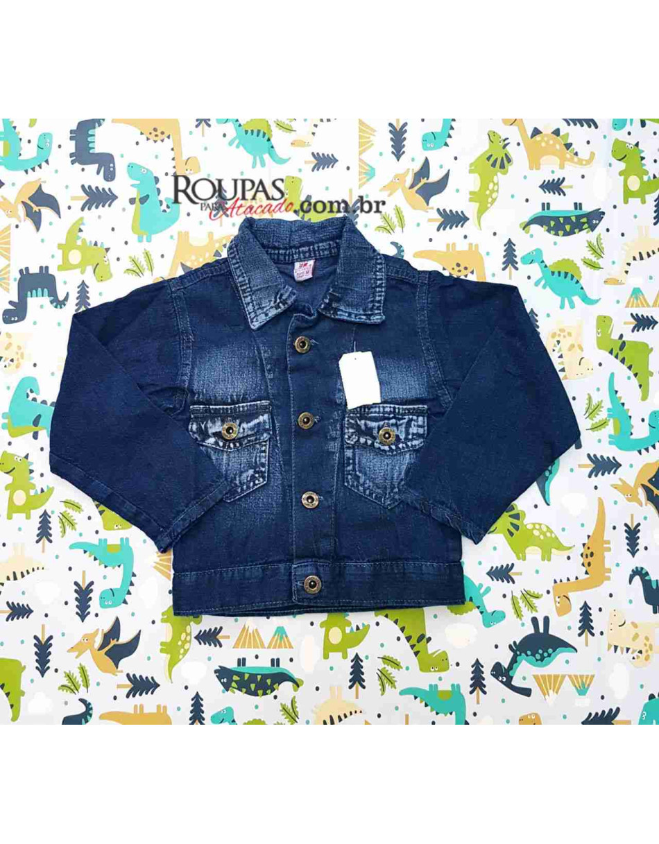 Jaqueta Jeans Infantil Masculina