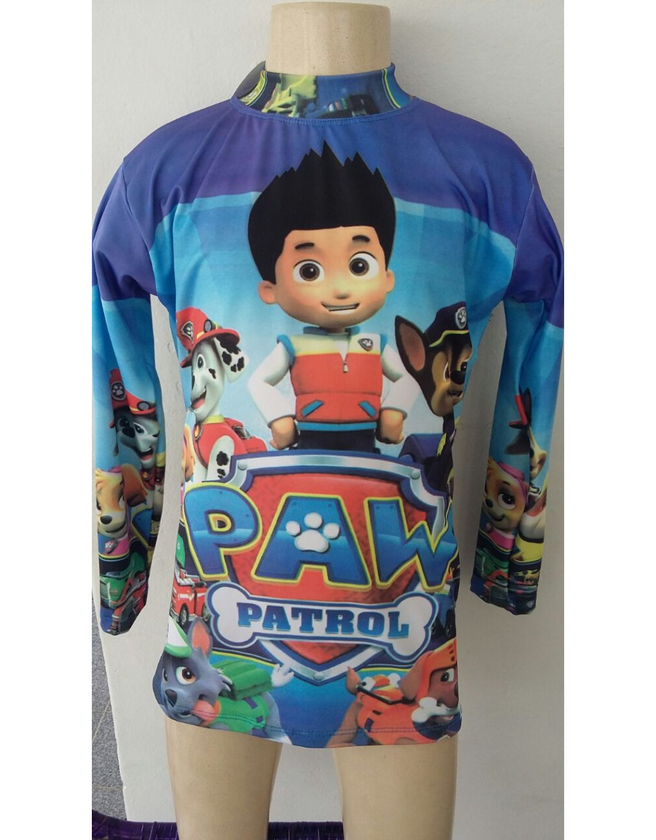 Camisa Proteção UV Infantil Masculina