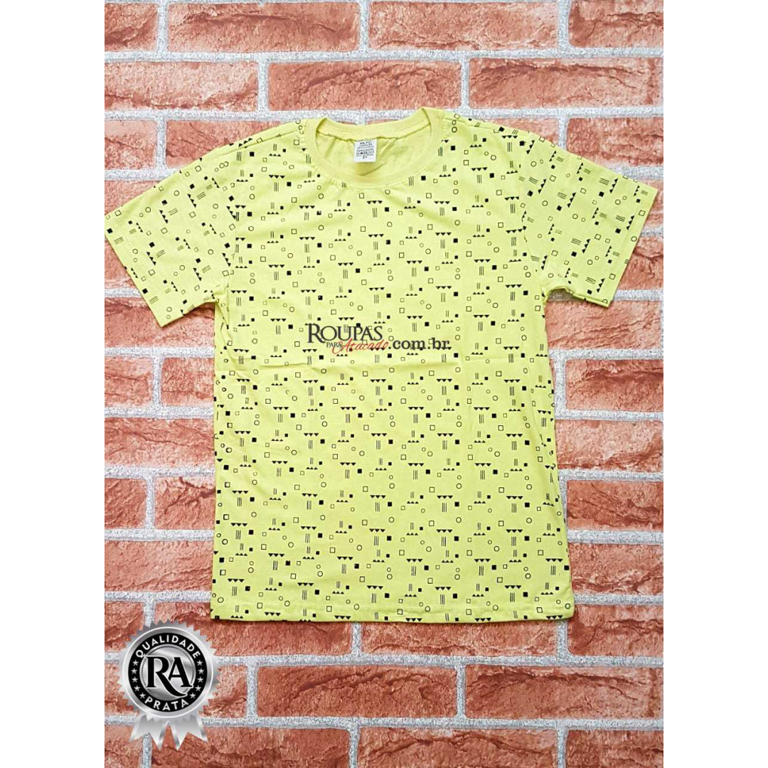 Camiseta Masculina Infanto Juvenil Estampada