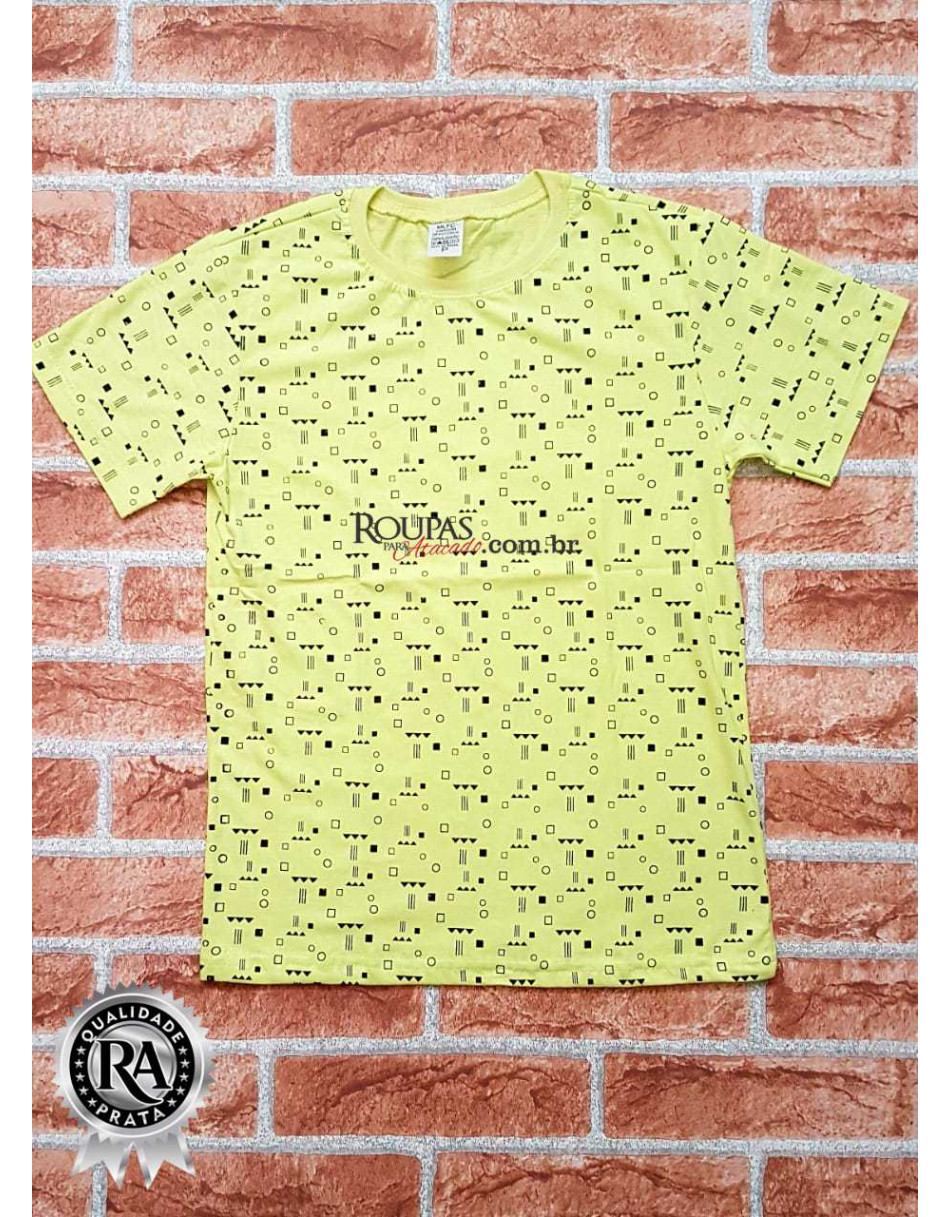 Camiseta Masculina Infanto Juvenil Estampada