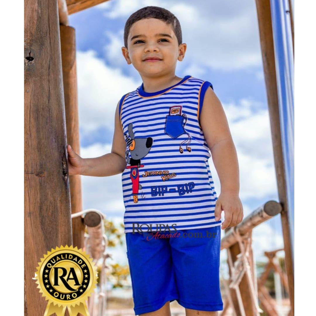 Conjunto Regata Infantil Masculino Reneguinho