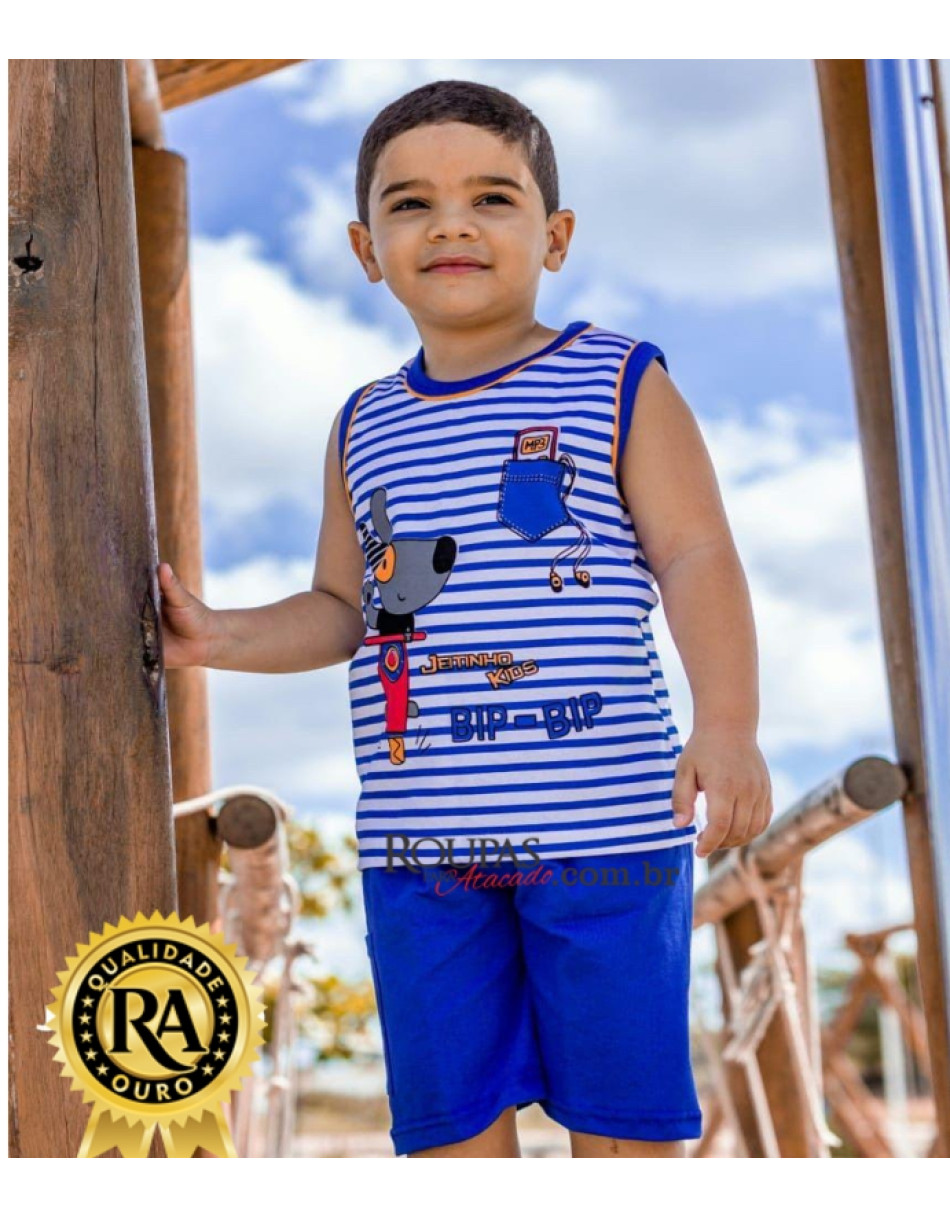 Conjunto Regata Infantil Masculino Reneguinho