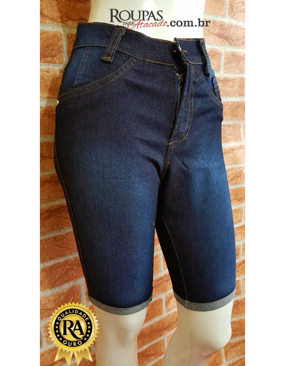 Bermuda Jeans Feminina