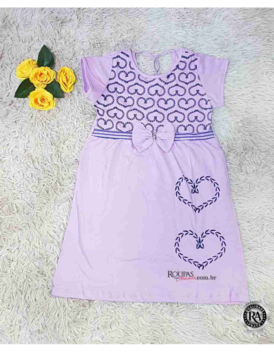 Vestidos Algodão Infantil Vários Modelos