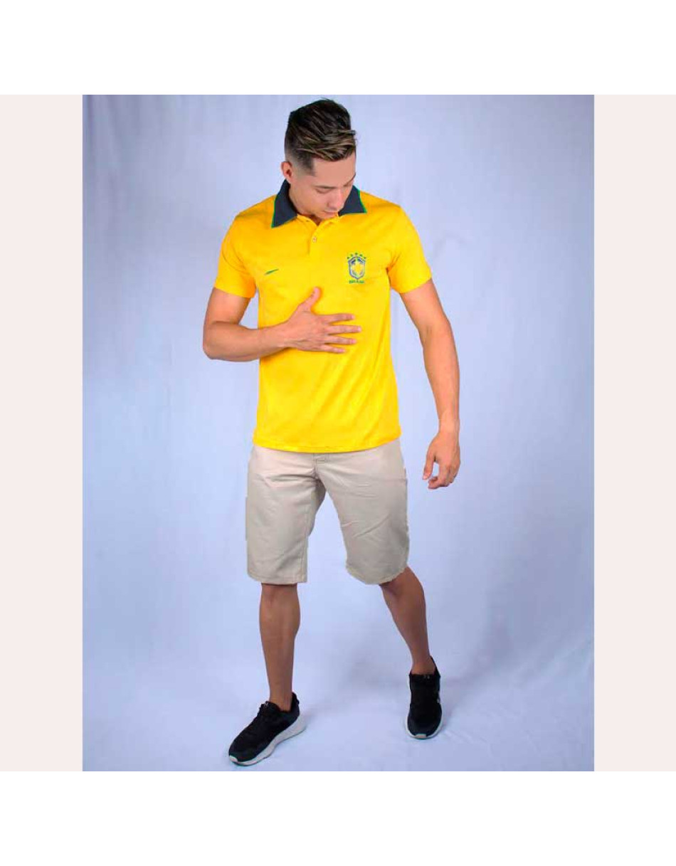 Camisa Polo Masculina Brasil