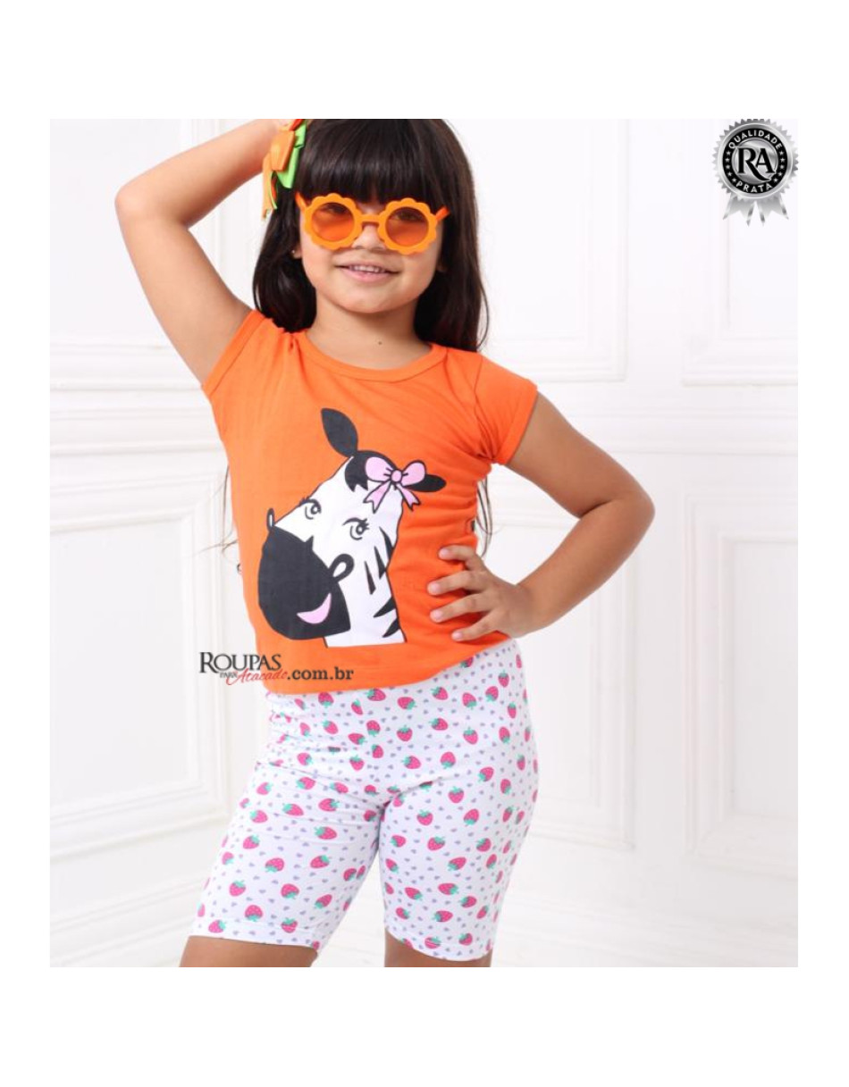 Conjunto Infantil Blusa e Legging