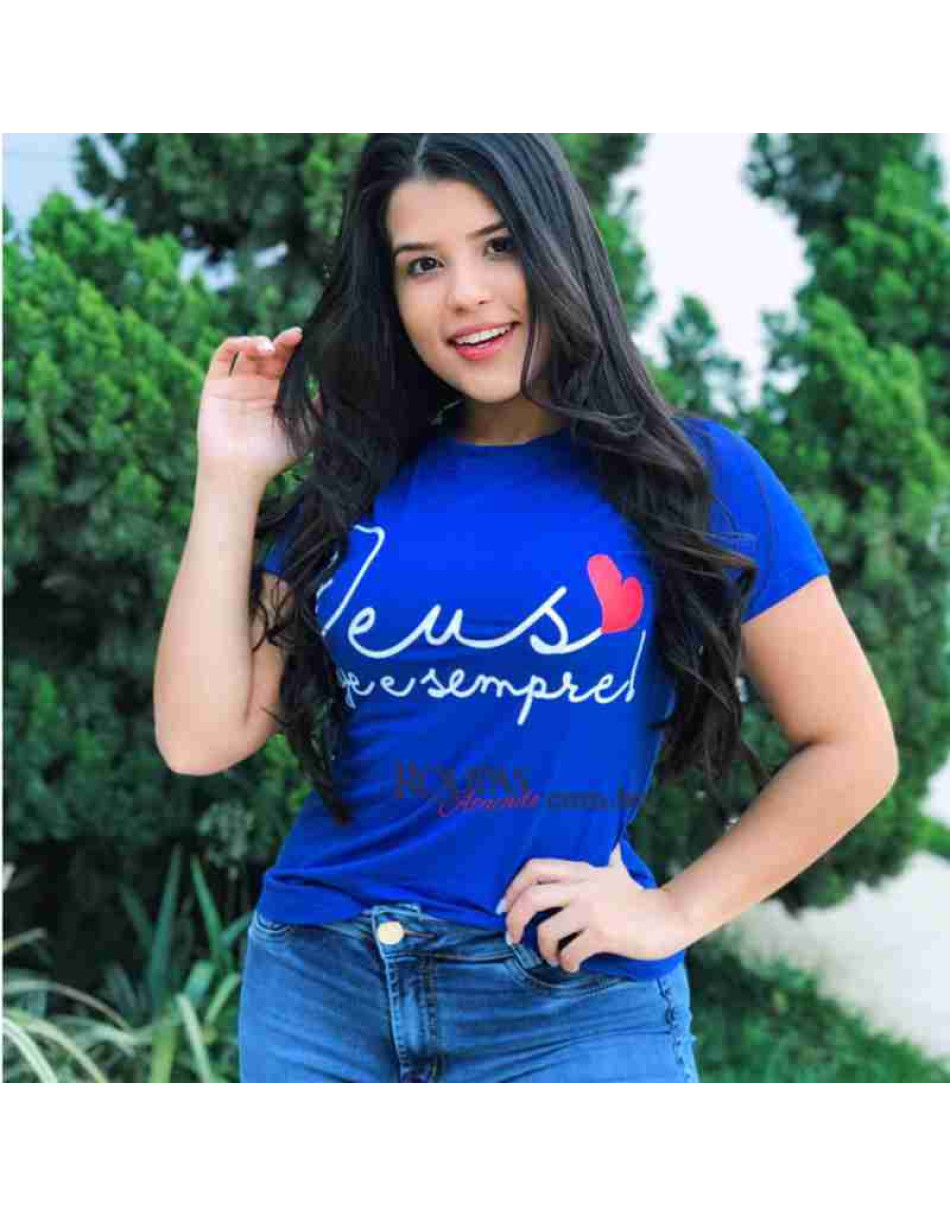 Blusa Com Frases Evangélicas