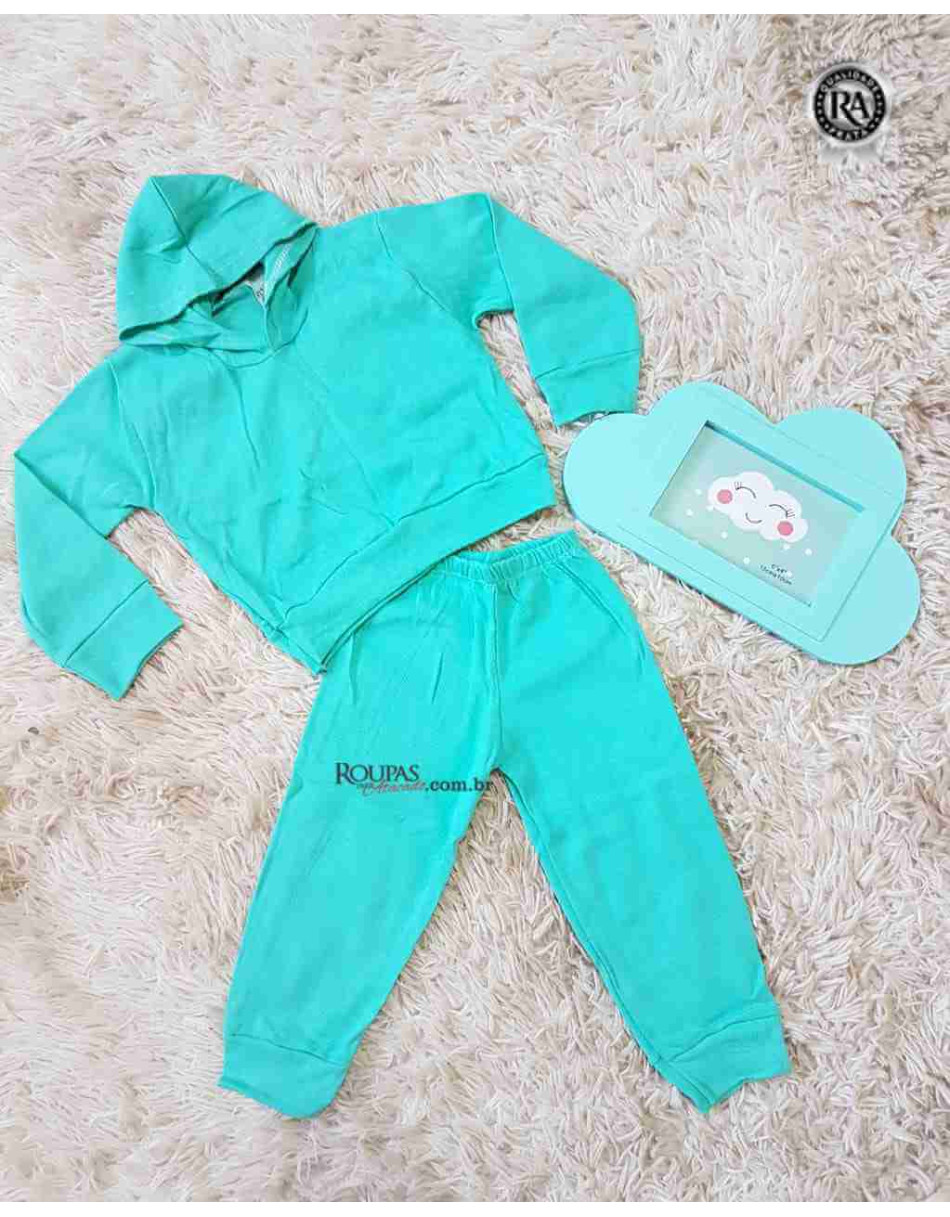 Conjunto De Frio Infantil com Capuz